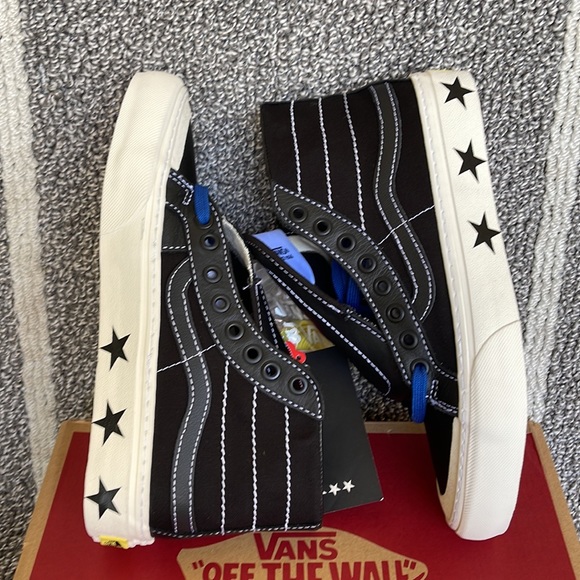 Vans Sk8-Hi 138 Decon Wade Goodall Black/Black MENS - Picture 12 of 16